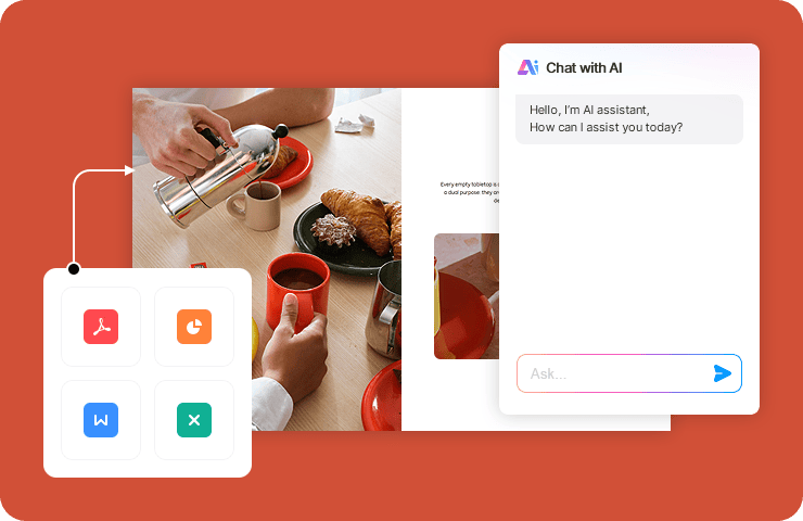 AI PDF Chatbot Funktion 1: Intelligent-i-Oprettelse. At chatte med dokumenter er nemt