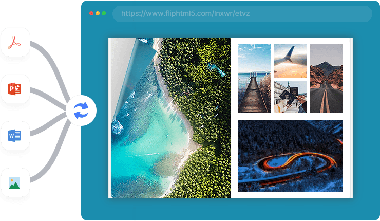 حوّل الملفات والصور إلى Flipbook رقمي في FlipHTML5
